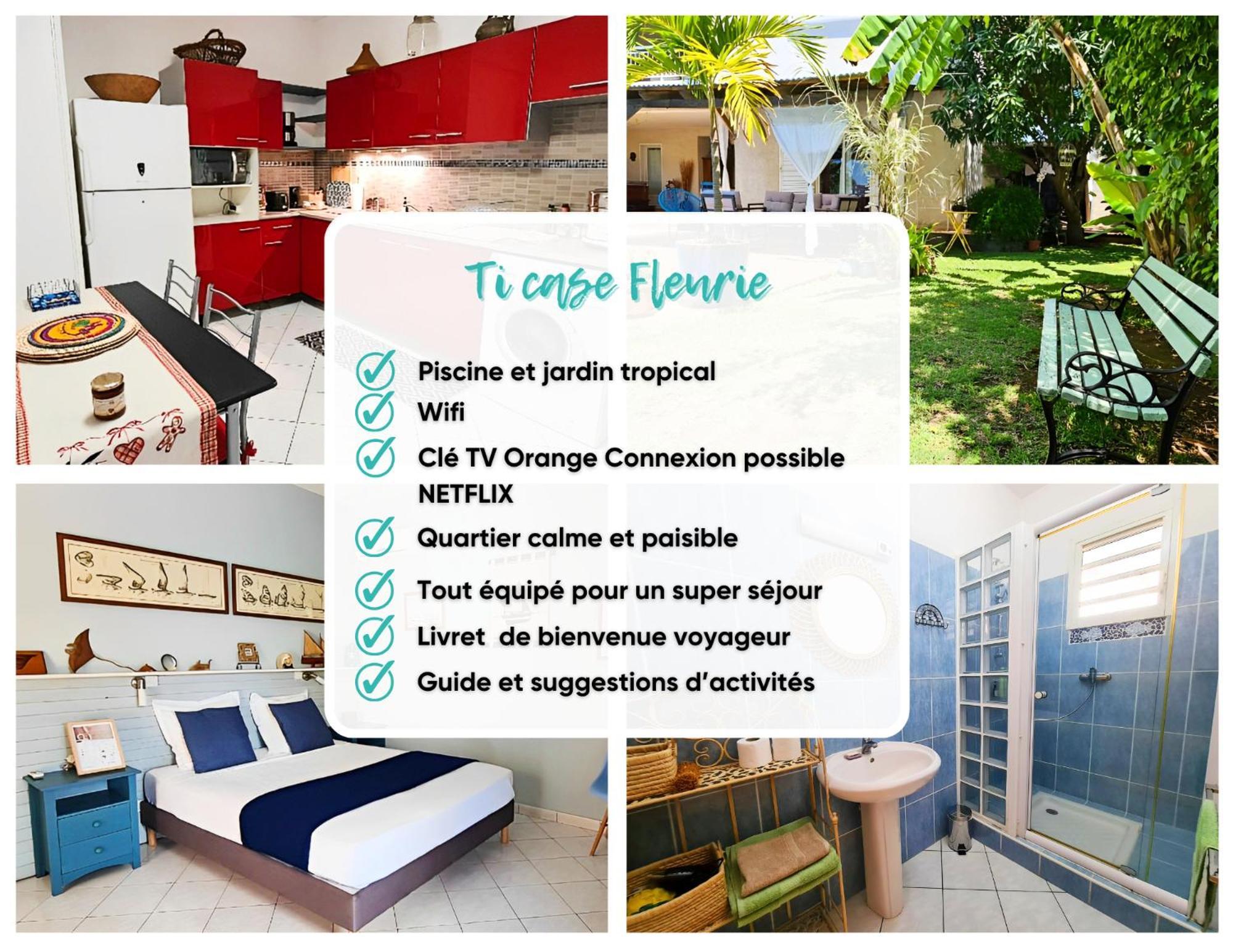 Ti Case Fleurie * Piscine * Jardin Tropical Saint-Leu Exterior foto